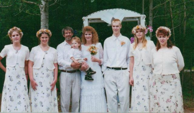 My Dad's wedding 1998