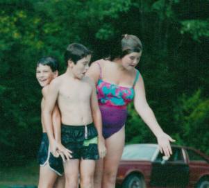 Diving board with my Cousins